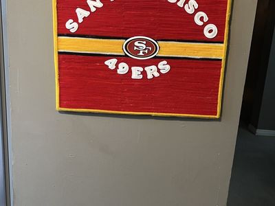 San Francisco 49ers NFL Team Wall Hanging