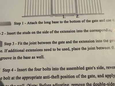 No drill baby/pet gate.