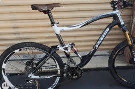 jamis carbon fiber full suspension mountain bike
