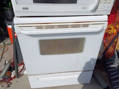 Glass top oven