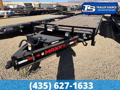 8.5x24 Maxx-D DOX Equipment Trailer - 17.5K GVWR Dovetail, Max Ramps