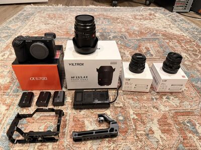 Sony A6700 Camera kit - Very Low Shutter