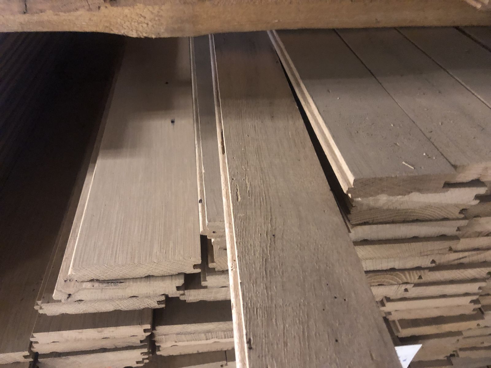Reclaimed Barn Wood 3/4" Tongue & Groove Flooring Approx. 480 sqft (Lot 14)