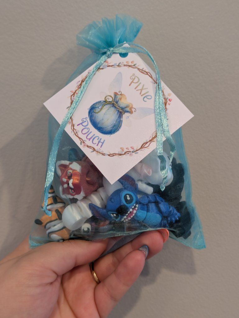 Pixie pouch mini 3d print bags