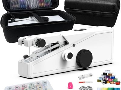 NEW Handheld Sewing Machine for Beginners - Portable Cordless Mini Sewing Machine, Complete Sewing Kit & Accessories