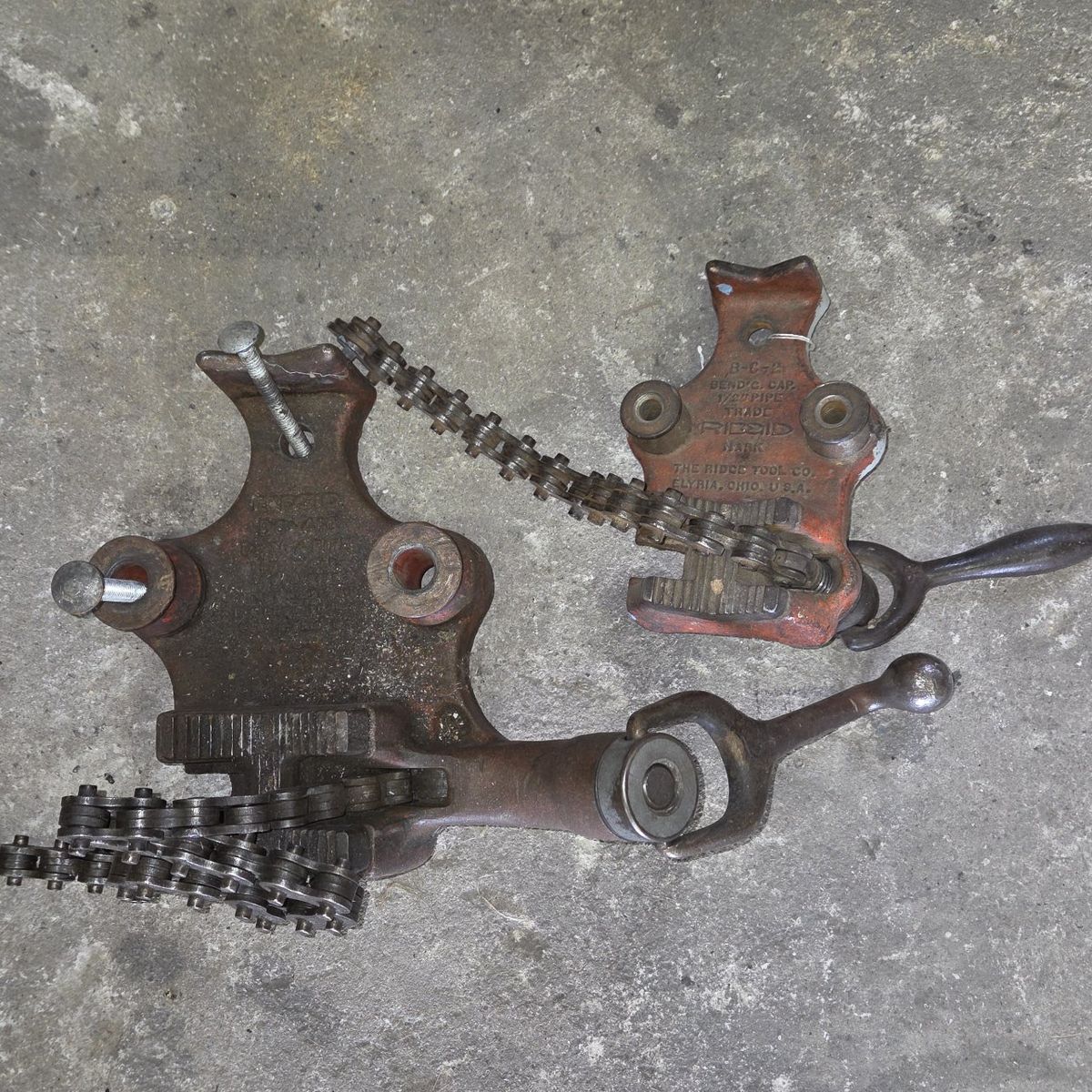 pipe clamp. small and medium