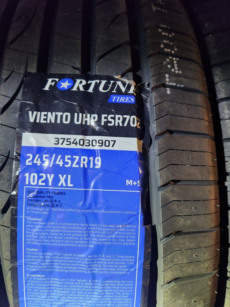 245/45r19 fortune viento fsr 702