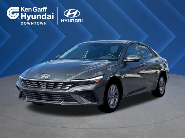 2026 Hyundai Elantra Hybrid Blue