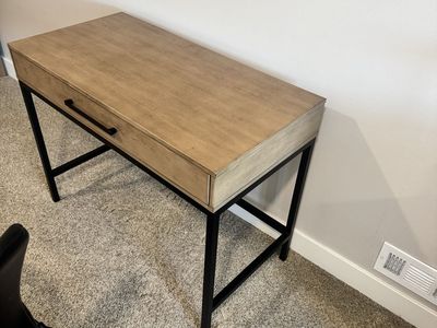 Desk with chair