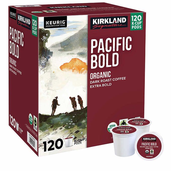 KS Pacific Bold 120ct K-Cups Coffee #39015