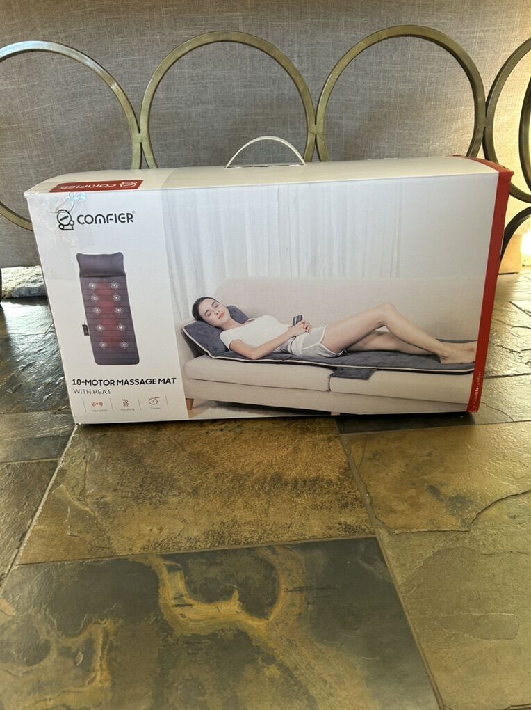 Comfier 10-Motor Massage Mat With Heat