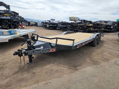 2026 RawMaxx 8.5X22 ECX 14K Car Hauler Flatdeck Eq