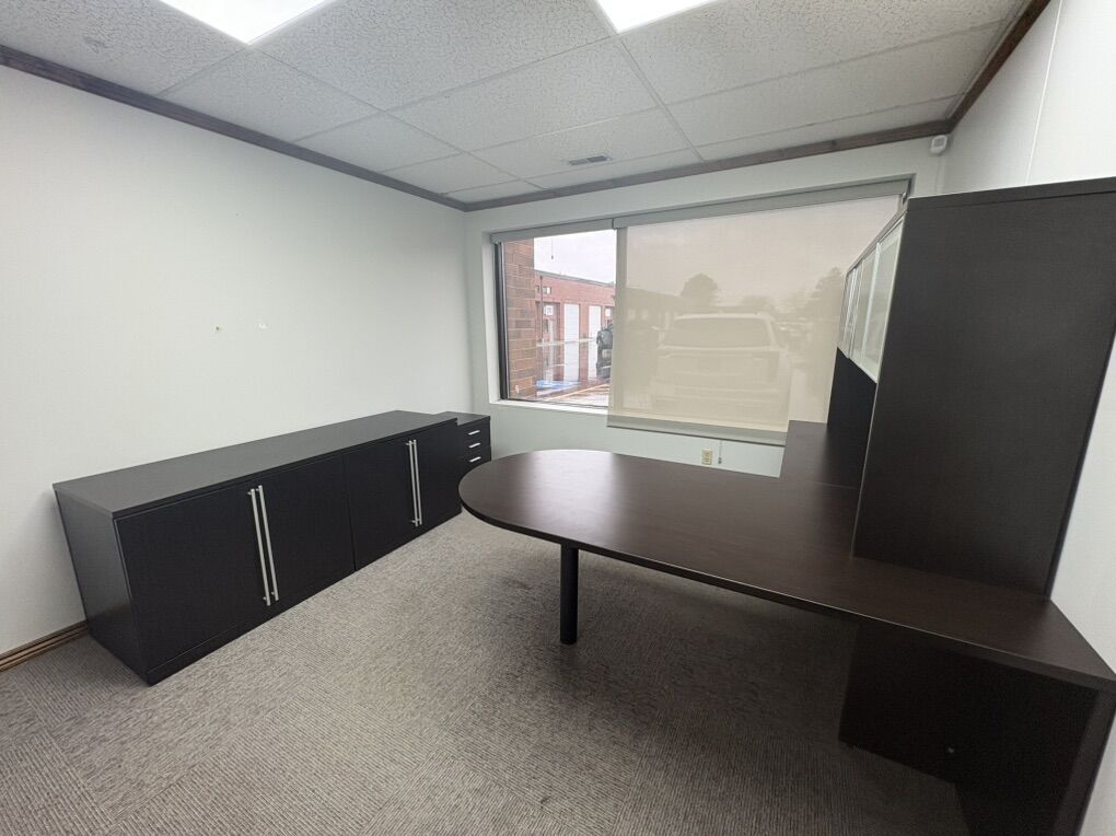 Office Desk & Storage Cabinet