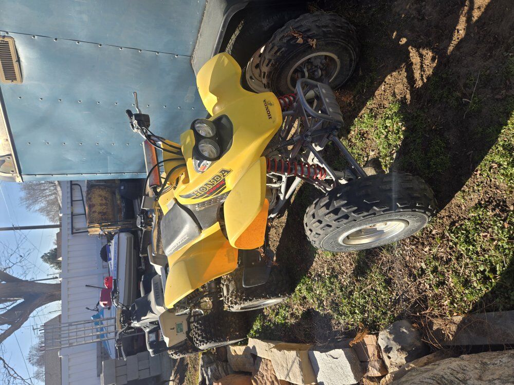 02 Yamaha warrior and 01 Honda EX 400