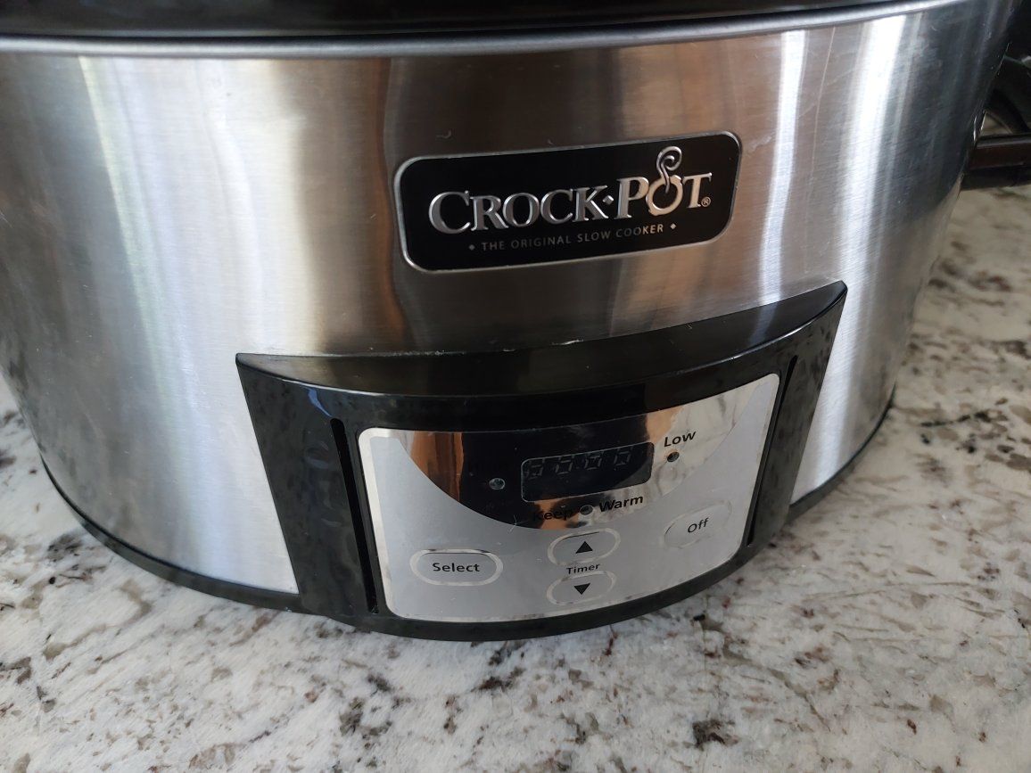 Crock-Pot Digital Stainless Steel Slow Cooker with Programmable Timer