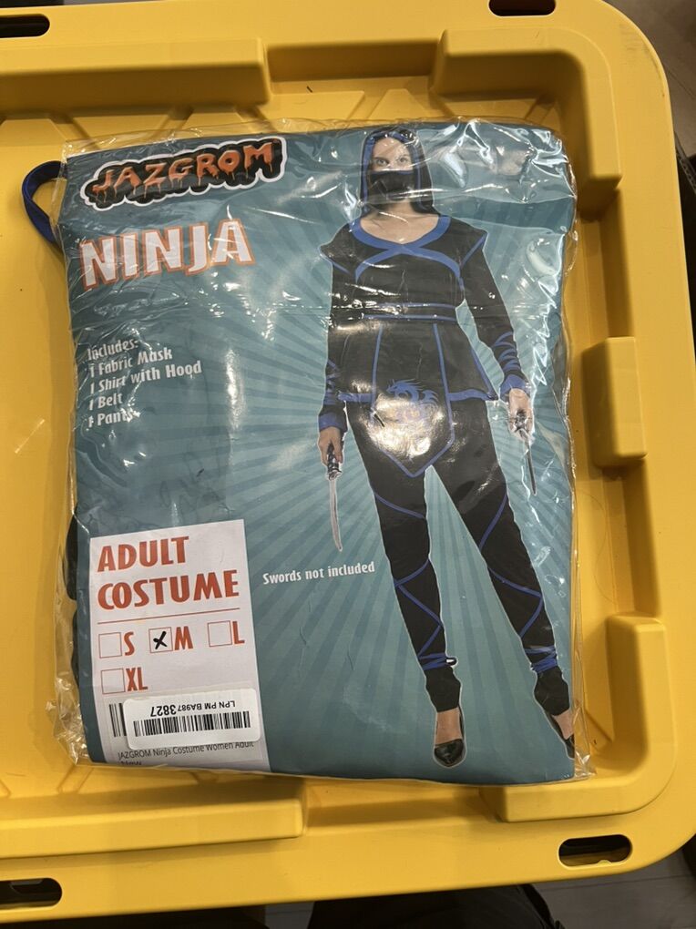 Brand New Ninja Adult Halloween Costume