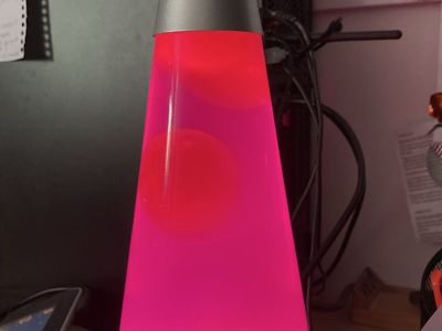 Pink And Purple Lava Lamp