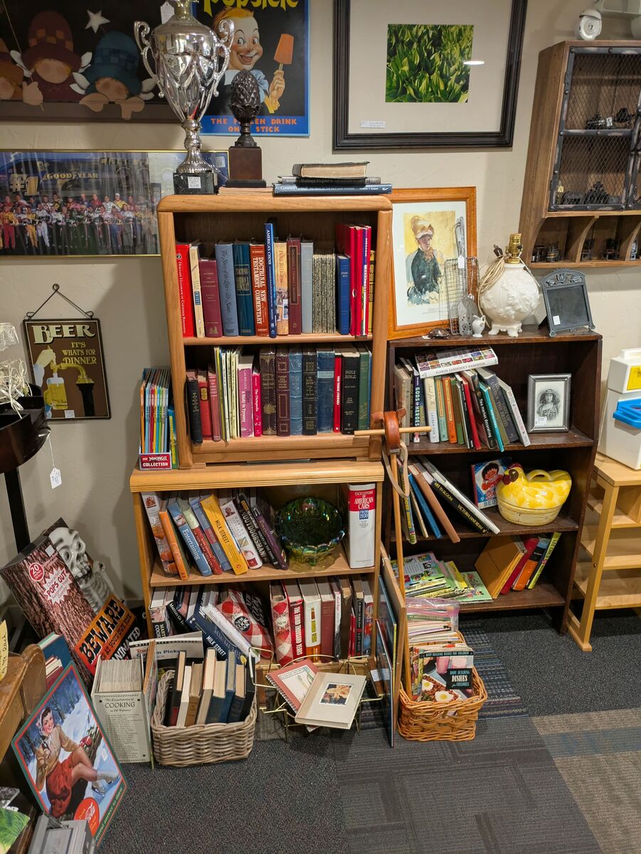 LDS, Cookbooks and Little Golden books.  large selection now is Pleasant Grove