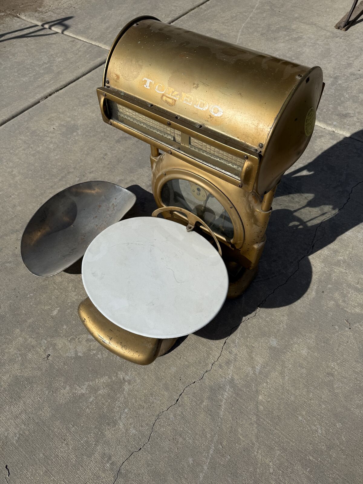 Vintage Toledo Barrel-Top - Computing Scale