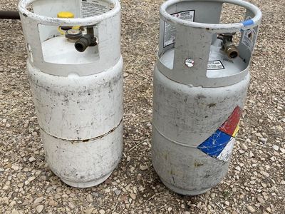 2 FULL Propane tanks 4 empty