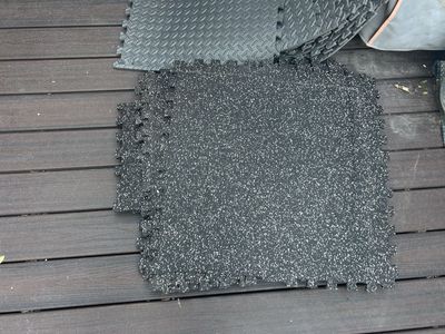 Gym flooring and mat