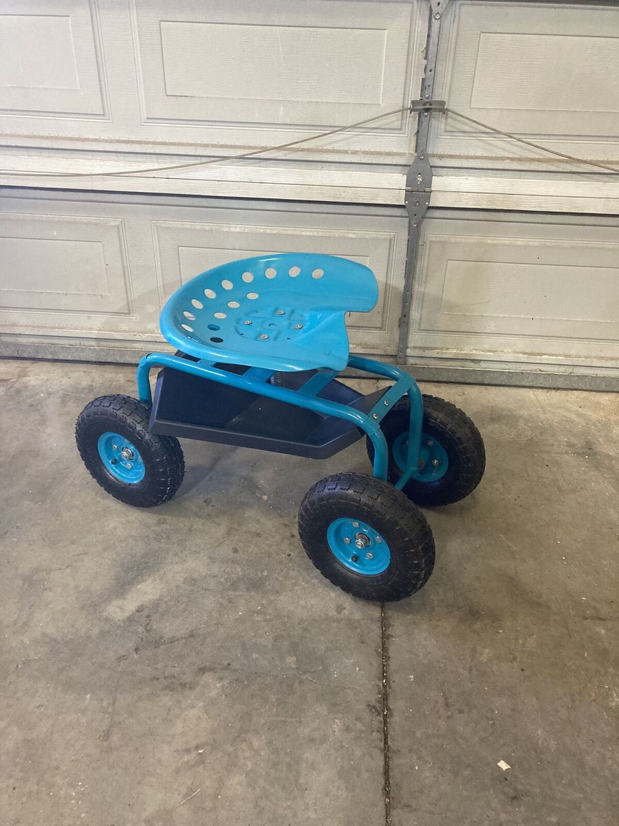 Garden cart. Balloon tires