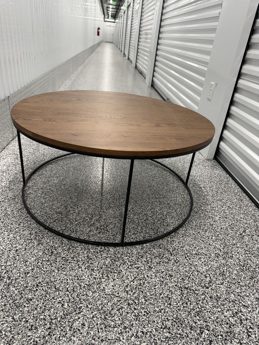 Circular Wooden Coffee Table