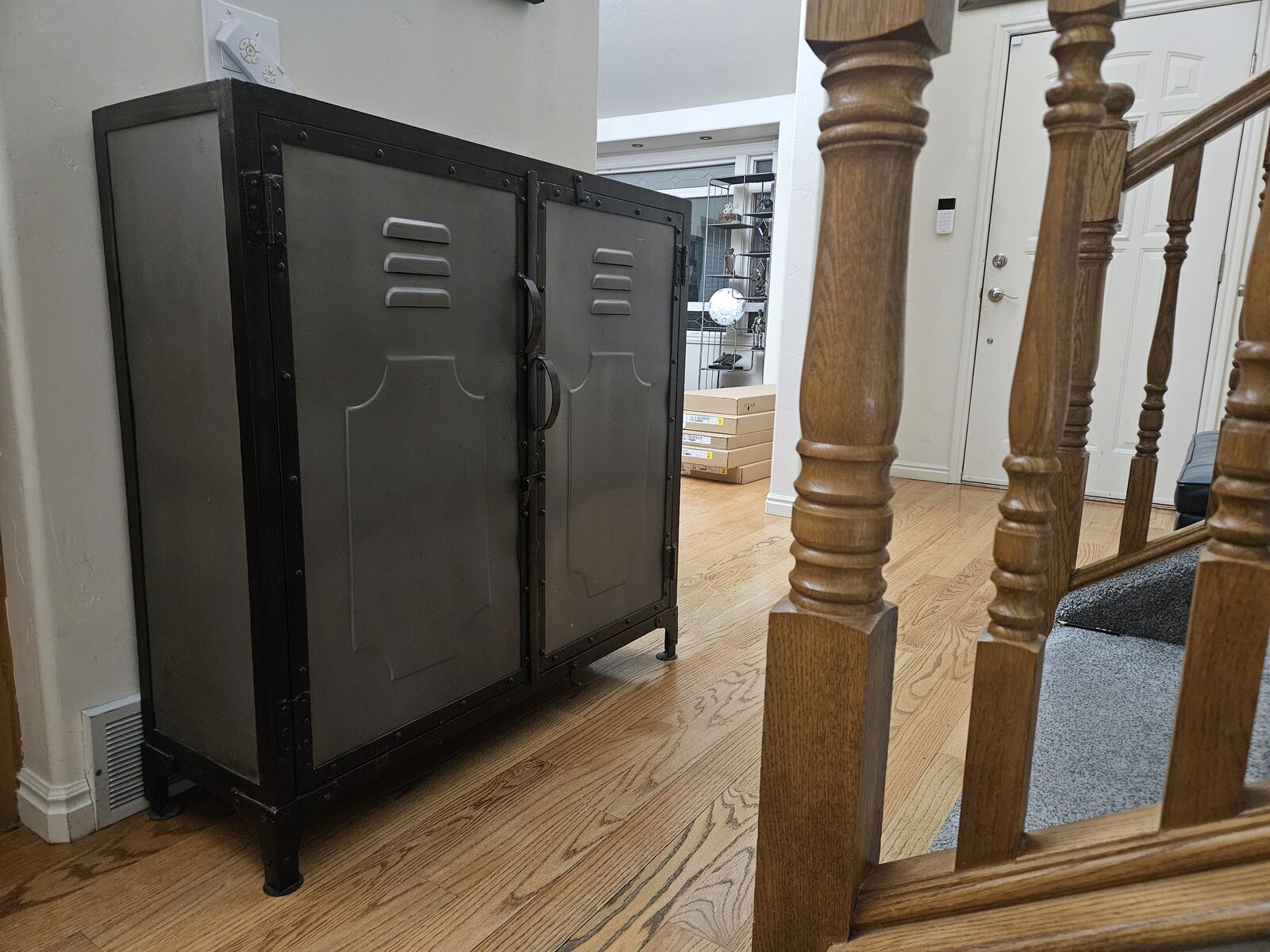 Unique Metal Decorative Cabinet