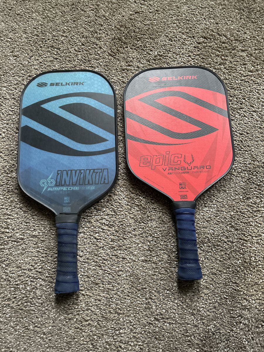 Used Selkirk Pickleball Paddles