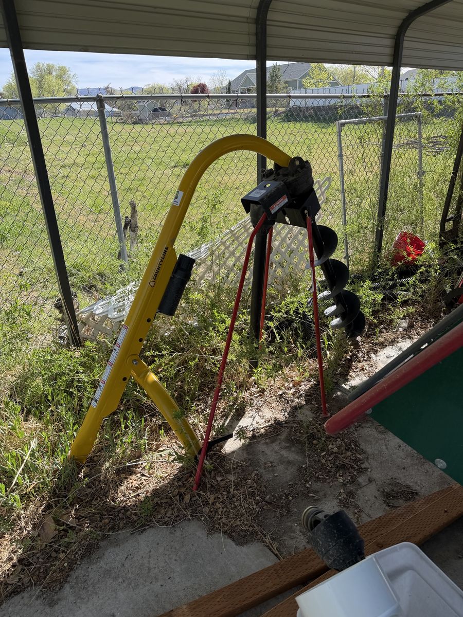 County Line PTO post hole digger