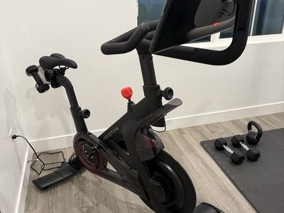Peloton Bike+ Exercise Bike with Rotating HD Touchscreen and Magnetic Resistance