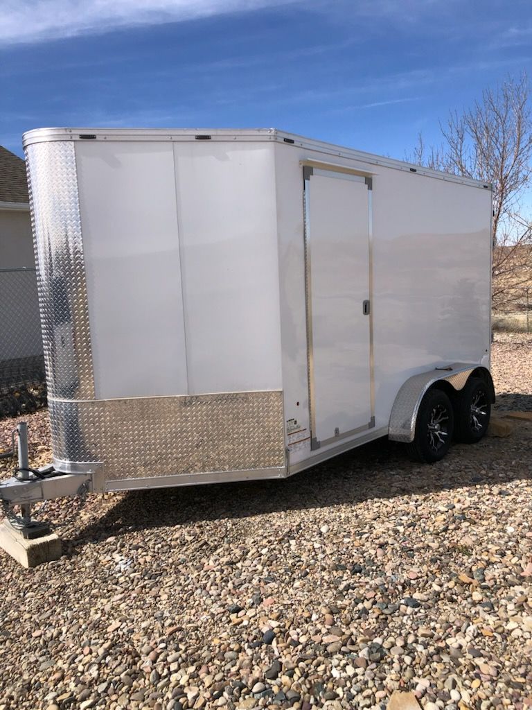 2020 Look Everlite 7' x 12' Aluminum Cargo Trailer