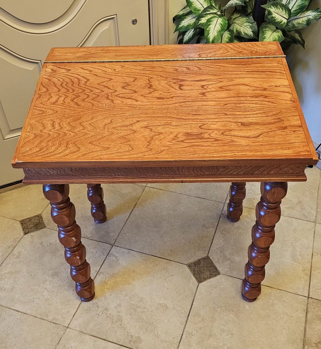 Oak Writing Table