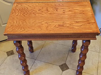Oak Writing Table