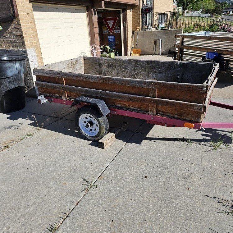 TILT TRAILER 4X8