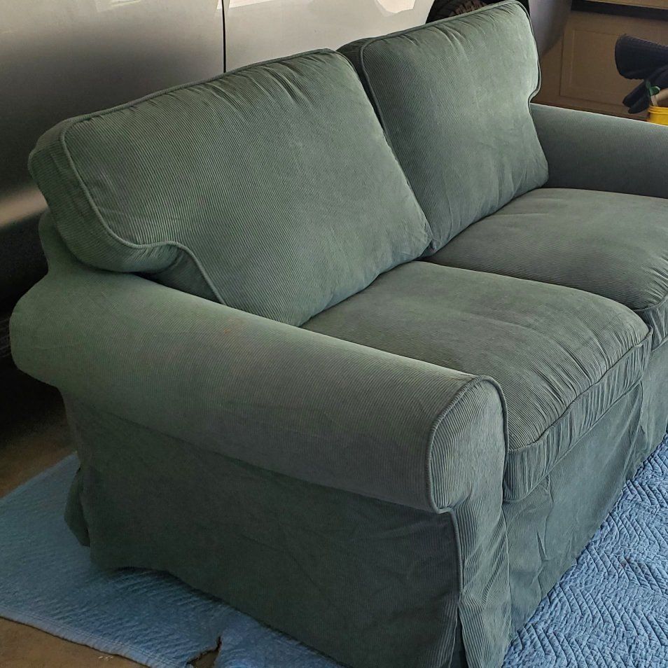 MUST SELL!!! IKEA Loveseat w/Two Covers