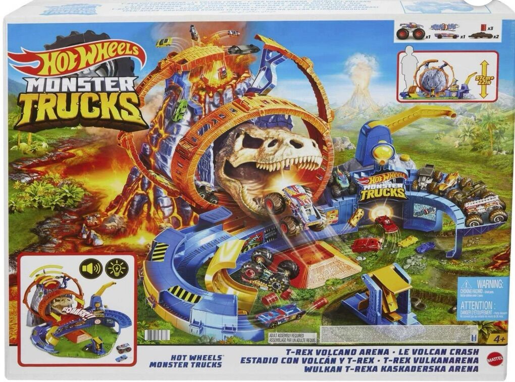 Hot Wheel Monster Truck T-Rex Track