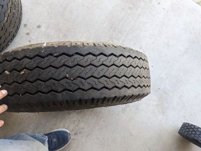 tire, 8.0-16.5 good tread