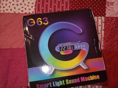 G63 Smart Light Sound Machine RGB Ambient Light Bluetooth Speaker