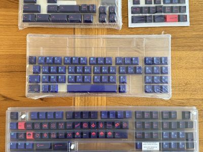 GMK Laser Mechanical Keyboard Keycaps - Made in Germany