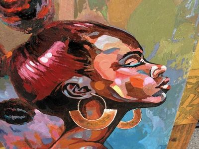 Beautiful Large Decor Painting