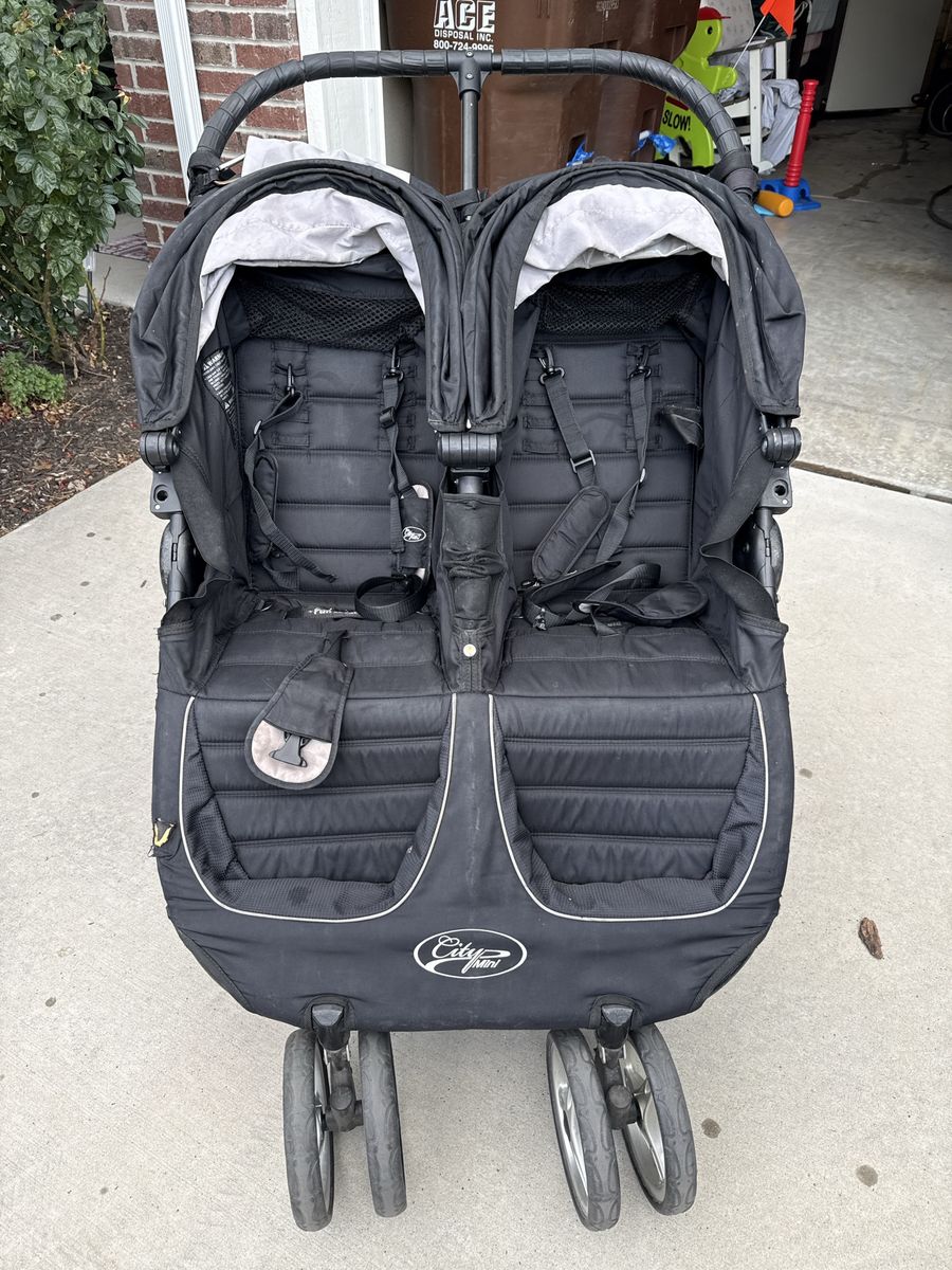 Baby Jogger City Mini Double Stroller - Black