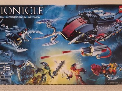 LEGO 8926 Bionicle Toa Undersea Attack - New in Sealed Box