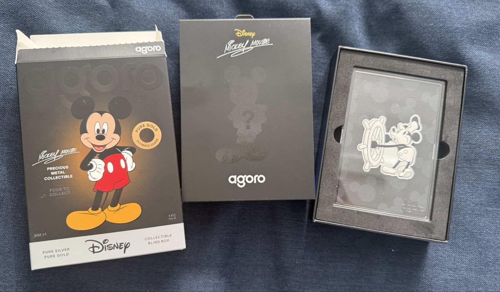 2025 Agoro Mickey Mouse Blind Box 1/2 oz Pure Silver .999 Tier 2