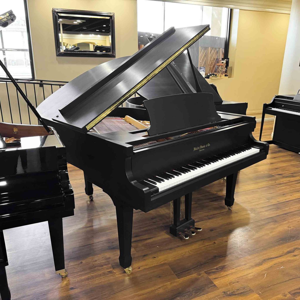 VIDEO OF LIKE-NEW GRAND PIANO
