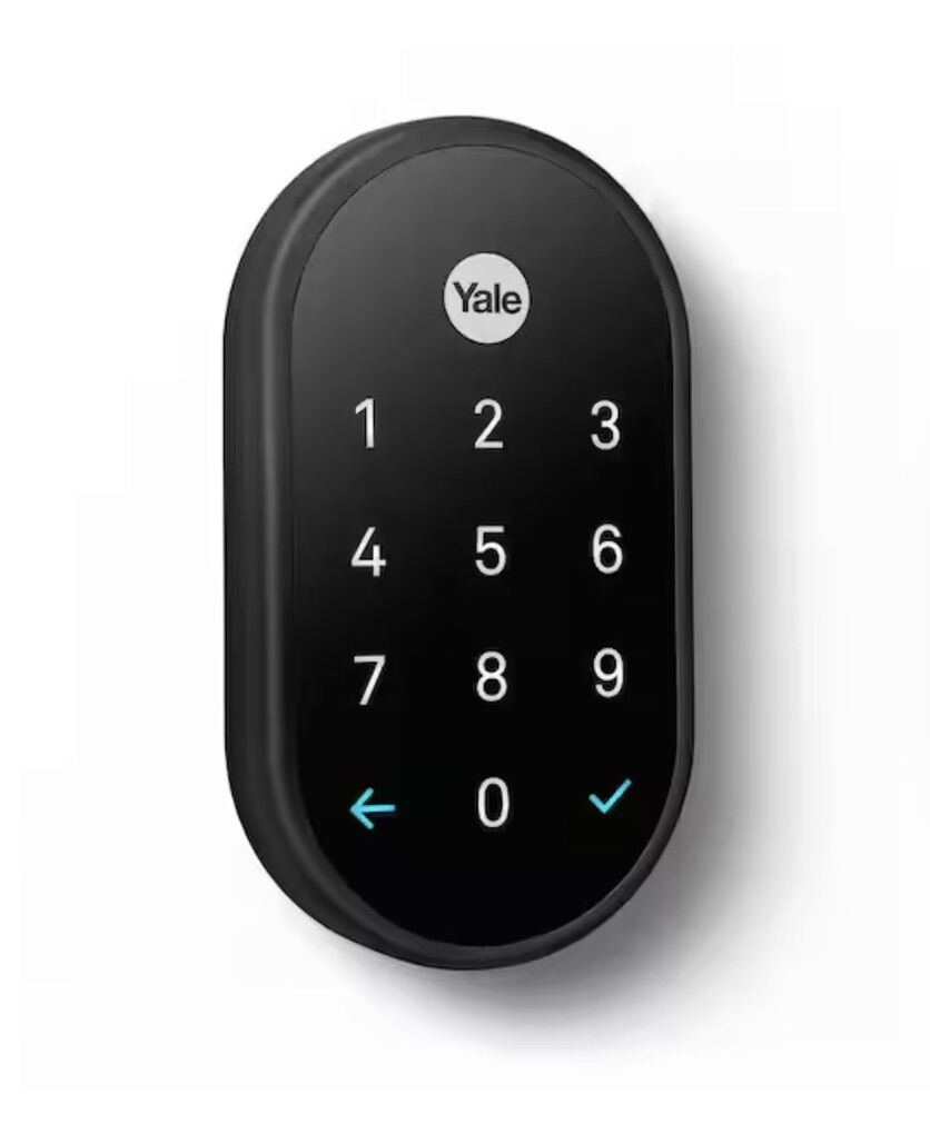 Two Nest X Yale Smart Locks