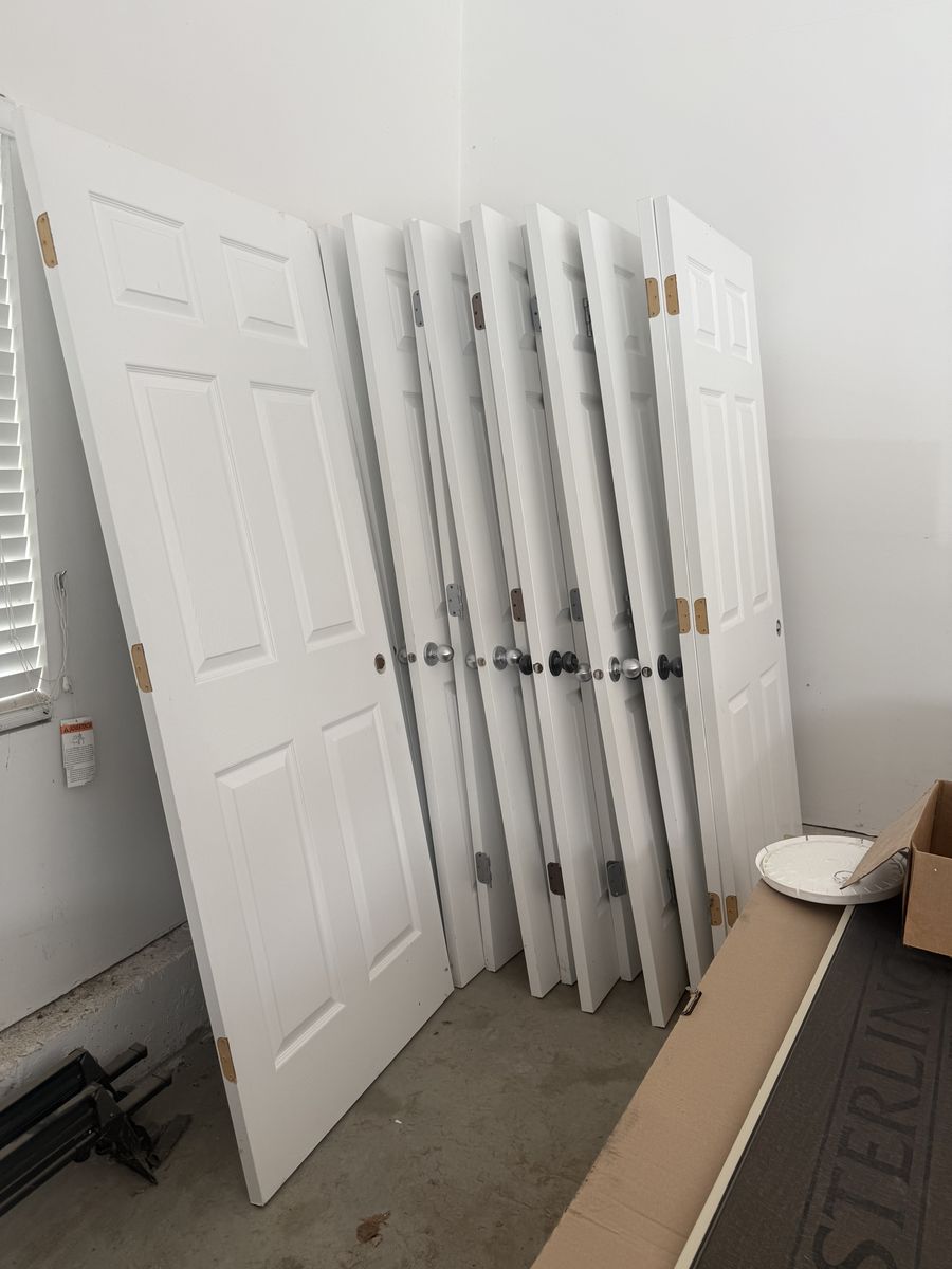 6 Panel Doors - All Different Sizes