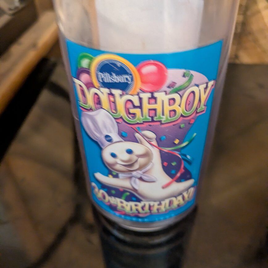 Pillsbury Doughboy Birthday Cup