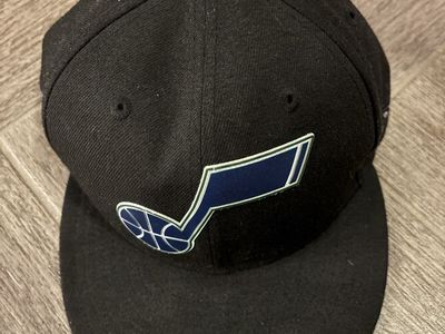 Utah Jazz New Era 9Fifty Black Snapback Hat