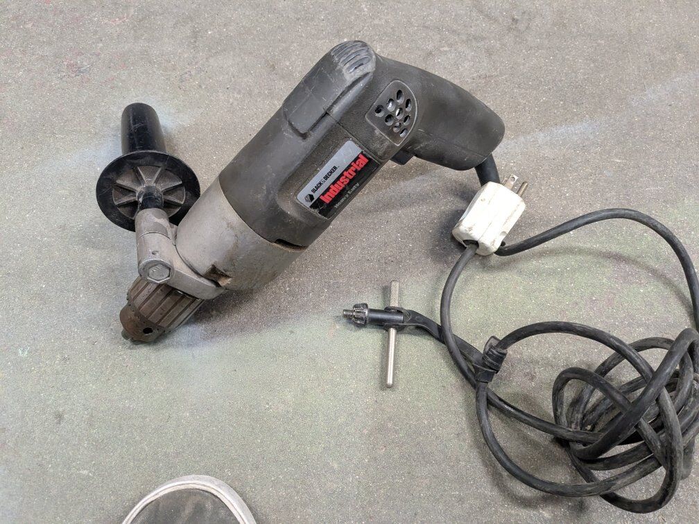 Industrial corded drill works great